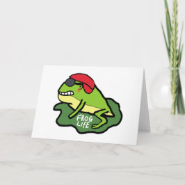 Cartão Vida do sapo