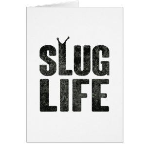 Cartão Vida do vândalo da vida do Slug