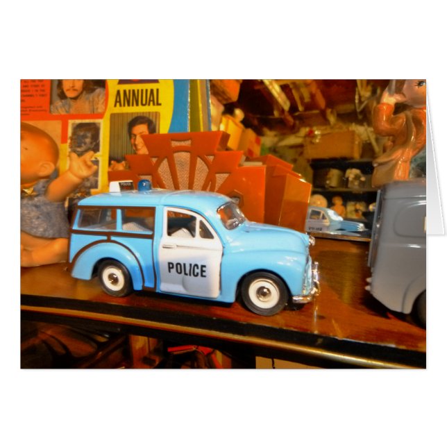 Cartão Vida estática com carro de Panda (Frente Horizontal)