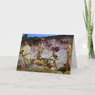 Cartão Vida Pré-Histórica.