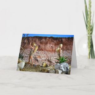 Cartão Vida Pré-Histórica.