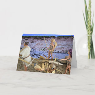 Cartão Vida Pré-Histórica.