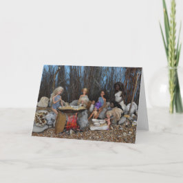 Cartão Vida Pré-Histórica.