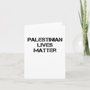 Cartão Vidas Palestinas Impedem Genocídio Na Palestina