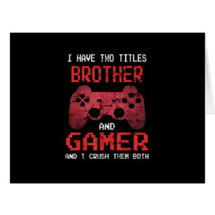 Cartão Videos games Engraçados De Vintage Para Meninos Ir