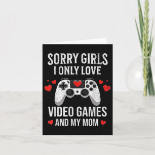 Cartão Videos games engraçados Dias de os namorados de jo