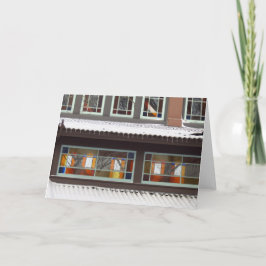 Cartão Vidro e ícicles - Vinha de Martha