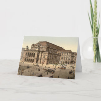 Cartão Vienna Opera House Blank Card
