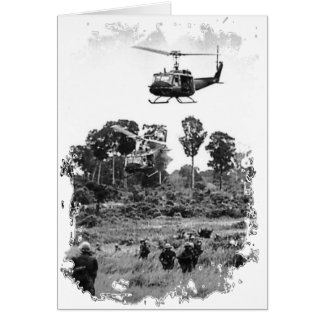 Cartão Vietnam Huey Landing
