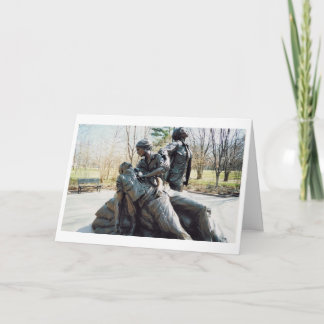 Cartão Vietnam nutre o memorial