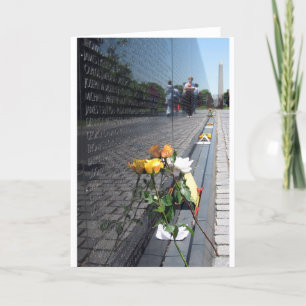 Cartão vietnam veterans memorial