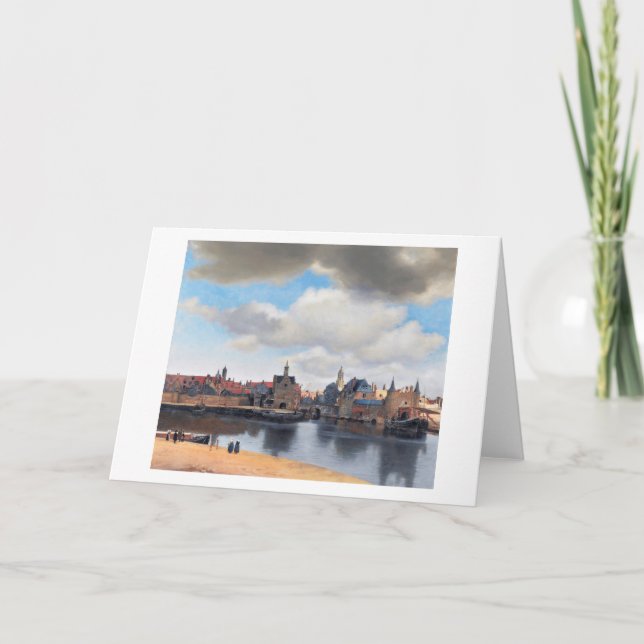 Cartão View of Delft, Johannes Vermeer, 1659-1660 (Frente)