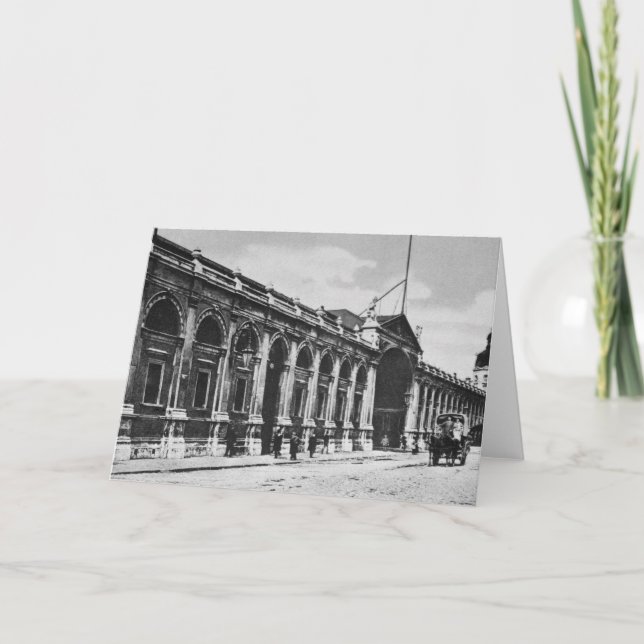 Cartão View of Smithfield Meat Market, c.1905 (Frente)
