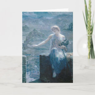 Cartão Vigil da Valquíria, Edward Robert Hughes, 1906