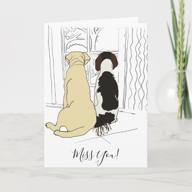 Cartão Vigilant pups (Frente)