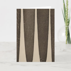 Cartão VII Tubos de pedra, Então Calif