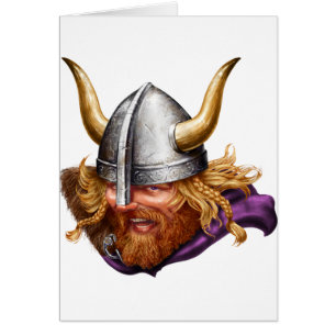 Cartão Viking, norueguês, Norsemen