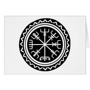 Cartão Viking Vegvisir Compass
