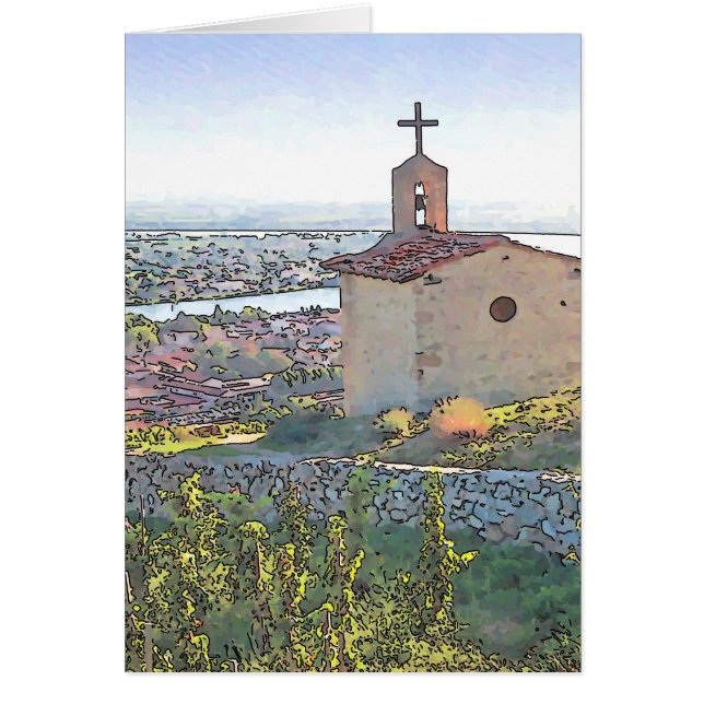 Cartão Vila Francesa de Vinho (Frente)