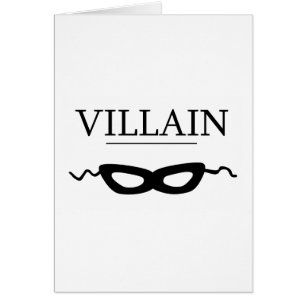 Cartão Villain