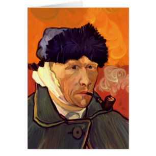 Cartão Vincent Self Retrait 1889