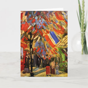 Cartão Vincent Van Gogh - 14th Of July Celebration
