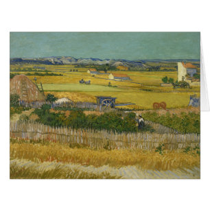 Cartão Vincent Van Gogh, A Colheita, De Oogst