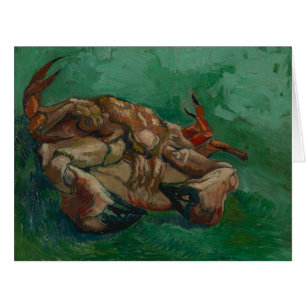Cartão Vincent Van Gogh, Caranguejo nas costas