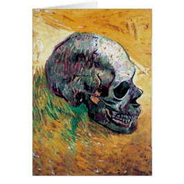 Cartão Vincent Van Gogh - Crânio de Perfil - Arte Fina
