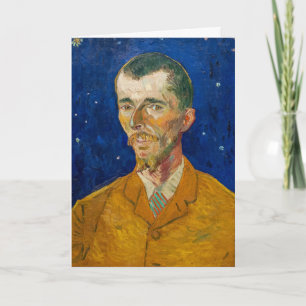 Cartão Vincent Van Gogh - Portrait of Eugene Boch, Arles