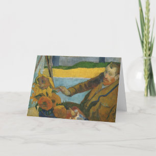 Cartão Vincent van Gogh Portrait   Paul Gauguin