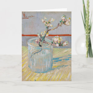 Cartão Vincent van Gogh - Ramificação de Amêndoa em um