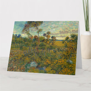 Cartão Vincent Van Gogh, Sunset Em Montmajour