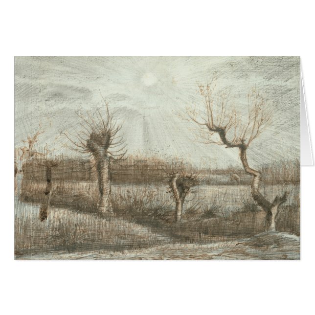 Cartão Vincent van Gogh - Tetards (Frente Horizontal)