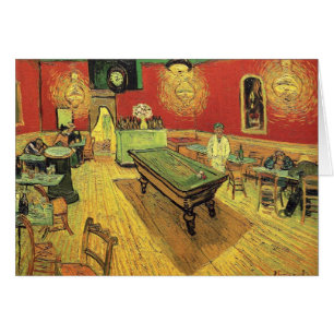 Cartão Vincent Van Gogh - The Night Cafe Fine Art