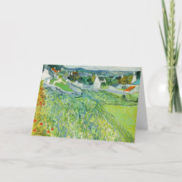 Cartão Vincent van Gogh - Vineyards em Auvers