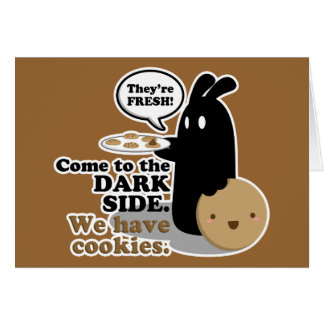 Cartão Vindo ao Side.Card escuro - preto