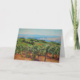 Cartão Vineyard Greeting Card