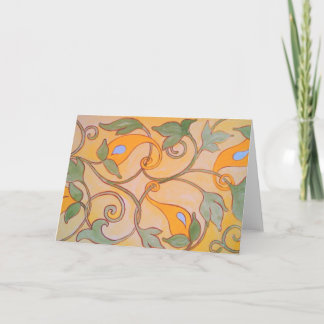 Cartão Vinhas de ouro