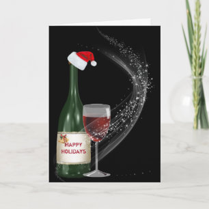 Cartão Vinho de Natal
