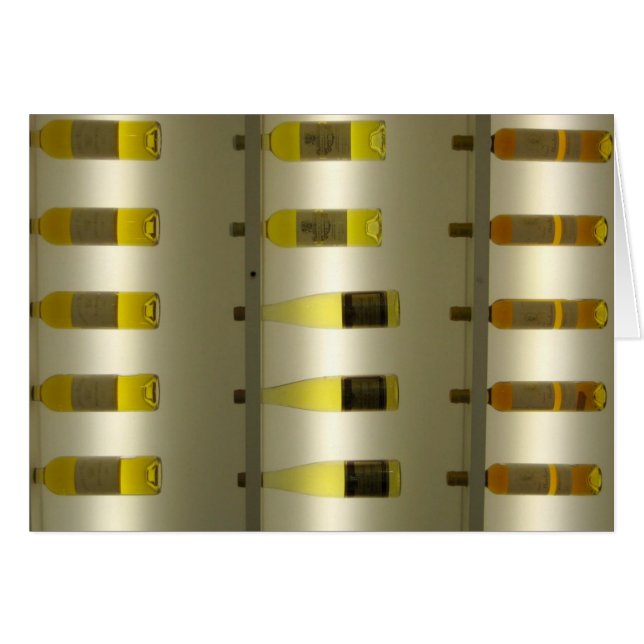 Cartão Vinhos, Nova Zelândia (Frente Horizontal)