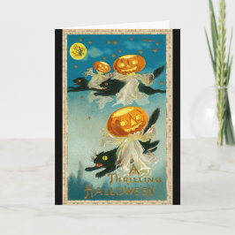 Cartão Vintage 1910 Haloween