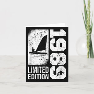 Cartão Vintage 1989 Birthday Ding