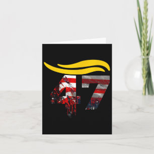 Cartão Vintage 47 Trump Hair 5