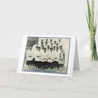Cartão Vintage African American Graduation Card