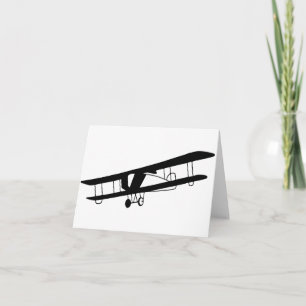 Cartão Vintage Airplane Note Cards