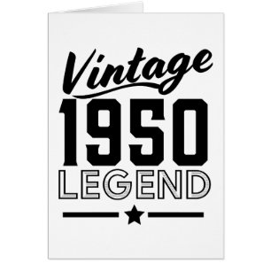 Cartão Vintage anos 50