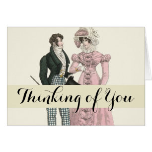 Cartão Vintage Antique Fashion Man Fashion