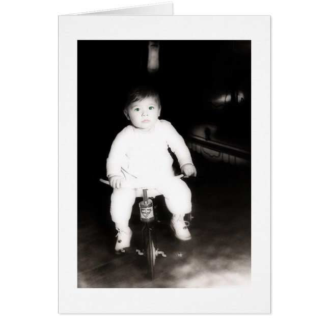 Cartão Vintage Baby (Frente)