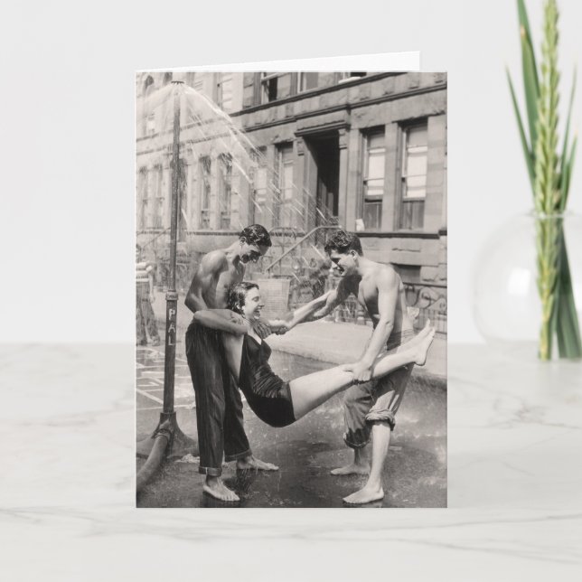 Cartão Vintage Bathing Suits Greeting Card - 1766898.jpg (Frente)